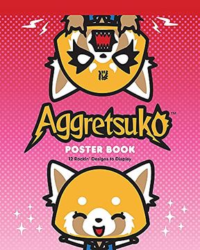 portada Aggretsuko Poster Book: 12 Rockin'Designs to Display (en Inglés)