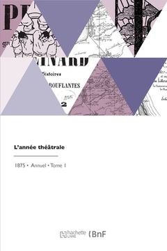 portada L'année théâtrale (in French)