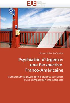 portada Psychiatrie D'Urgence: Une Perspective Franco-Americaine