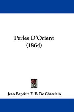 portada perles d'orient (1864) (in English)