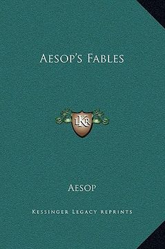 portada aesop's fables (en Inglés)