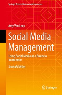 portada Social Media Management: Using Social Media as a Business Instrument (Springer Texts in Business and Economics) (en Inglés)