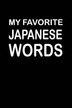 portada My Favorite Japanese Words