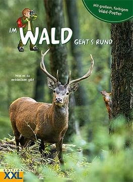 portada Im Wald Geht's Rund - mit Großem, Farbigem Poster (in German)