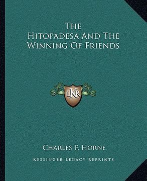portada the hitopadesa and the winning of friends (in English)