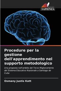 portada Procedure per la gestione dell'apprendimento nel supporto metodologico (en Italiano)