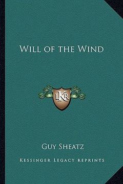 portada will of the wind (in English)
