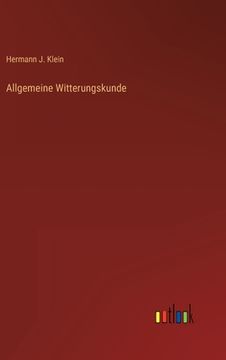 portada Allgemeine Witterungskunde (in German)