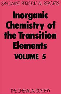 portada Inorganic Chemistry of the Transition Elements: Volume 5 (en Inglés)