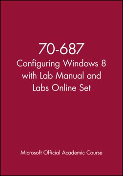 portada 70-687 Configuring Windows 8 With lab Manual and Labs Online set