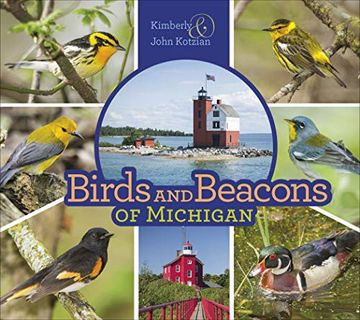 portada Birds and Beacons of Michigan (en Inglés)