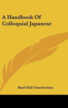 portada a handbook of colloquial japanese (in English)