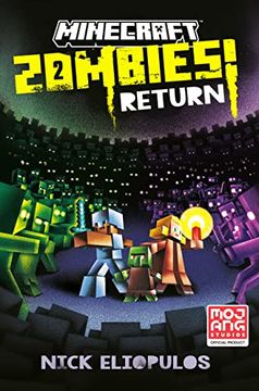 portada Minecraft: Zombies Return! An Official Minecraft Novel (en Inglés)