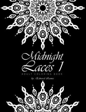 portada Midnight Laces 1: Adult Coloring Book (in English)