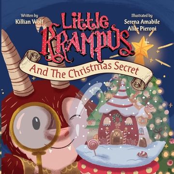 portada Little Krampus and the Christmas Secret: A Children'S Christmas Picture Book (in English)