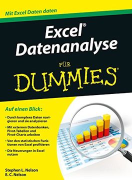 portada Excel Datenanalyse für Dummies (en Alemán)
