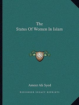 portada the status of women in islam (in English)
