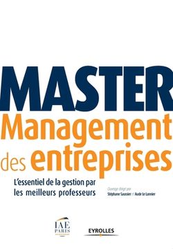 portada Master Management des entreprises: L'essentiel de la gestion par les meilleurs professeurs. (en Francés)
