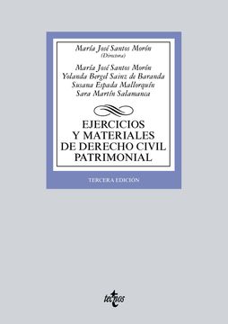 portada Ejercicios y Materiales de Derecho Civil Patrimonial