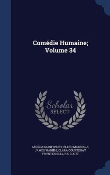 portada Comédie Humaine; Volume 34