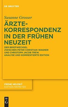 portada Ärztekorrespondenz in der Frühen Neuzeit (en Alemán)