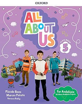 portada All About us 5. Class Book. Andalusian Edition