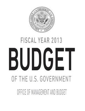 portada Fiscal Year 2013 Budget of the U.S. Government (in English)