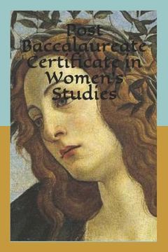 portada Post Baccalaureate Certificate in Women's Studies (in English)