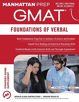 portada GMAT Foundations of Verbal (Manhattan Prep GMAT Strategy Guides)