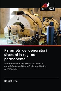 portada Parametri dei generatori sincroni in regime permanente (en Italiano)