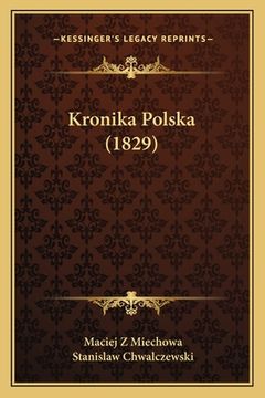 portada Kronika Polska (1829) (en Polaco)