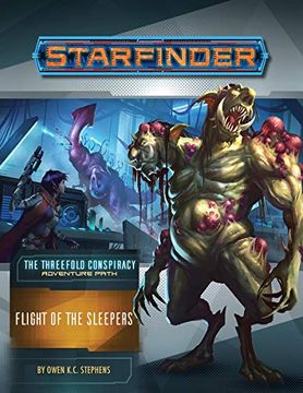 portada Starfinder Adventure Path: Flight of the Sleepers (The Threefold Conspiracy 2 of 6) (en Inglés)