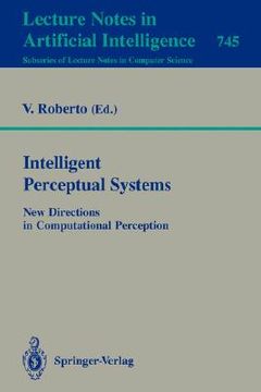 portada intelligent perceptual systems (en Inglés)