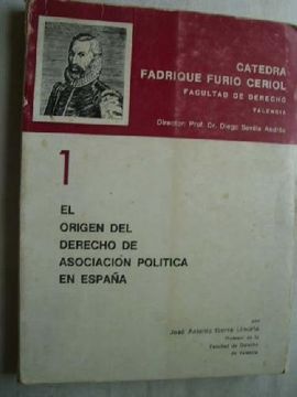 portada El Origen del Derecho de Asociacion Politica en España