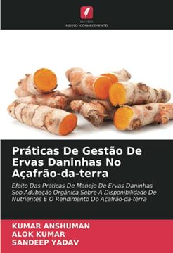 portada Práticas de Gestão de Ervas Daninhas no Açafrão-Da-Terra (en Portugués)