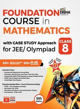 portada Foundation Course in Mathematics with Case Study Approach for JEE/ Olympiad Class 8 - 5th Edition (en Inglés)