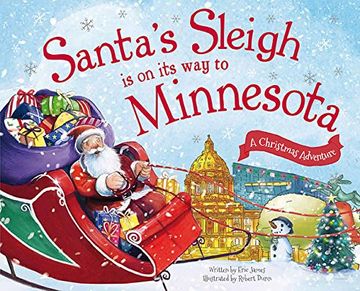 portada Santa's Sleigh Is on Its Way to Minnesota: A Christmas Adventure