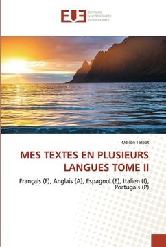 portada Mes Textes En Plusieurs Langues Tome II (en Francés)