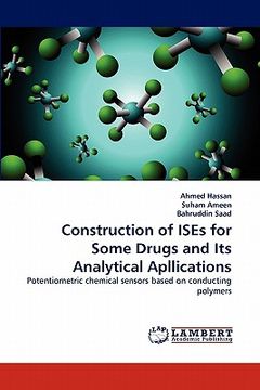 portada construction of ises for some drugs and its analytical apllications (in English)