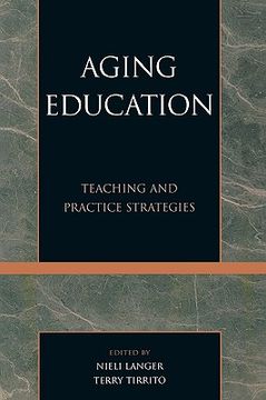 portada aging education: teaching and practice strategies (in English)