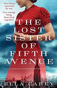 portada The Lost Sister of Fifth Avenue: Completely Unforgettable and Heartbreaking World war 2 Historical Fiction (Daughters of new York) (in English)