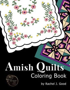 portada Amish Quilts Coloring Book (en Inglés)