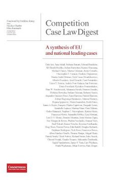 portada Competition Case Law Digest - A synthesis of EU and national leading cases (en Inglés)