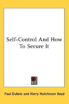portada self-control and how to secure it (en Inglés)