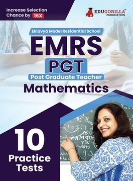 portada EMRS PGT Mathematics Exam Book 2023 (English Edition) - Eklavya Model Residential School Post Graduate Teacher - 10 Practice Tests (1500 Solved Questi (en Inglés)