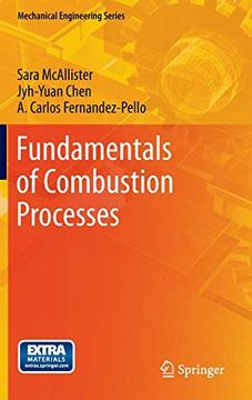 portada Fundamentals of Combustion Processes (Mechanical Engineering Series) (in English)
