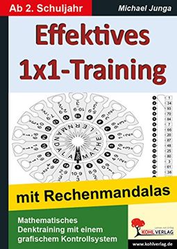 portada Effektives 1x1-Training mit Rechenmandalas: Mathematisches Denktraining mit grafischem Kontrollsystem (en Alemán)