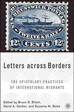 portada letters across borders: the epistolary practices of international migrants (en Inglés)