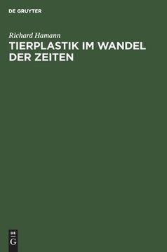 portada Tierplastik Im Wandel Der Zeiten (en Alemán)