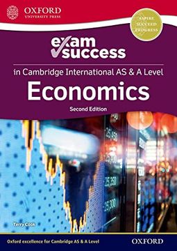 portada Cambridge International as and a Level Economics 2nd Edition: Exam Success Guide and Weblink Set (en Inglés)